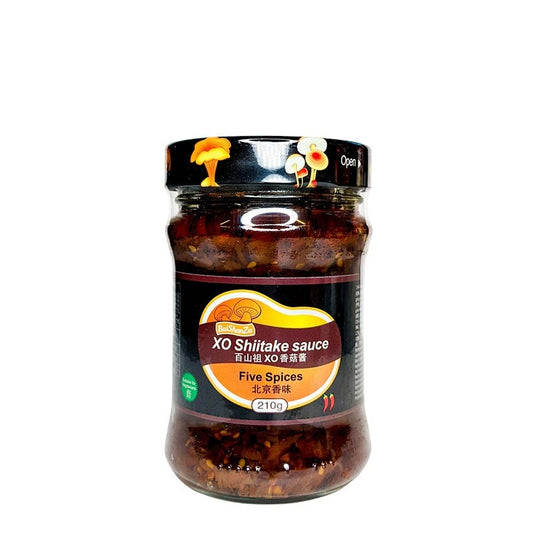 Shiitake Fünf-Gewürze-Pilztapenade 210g