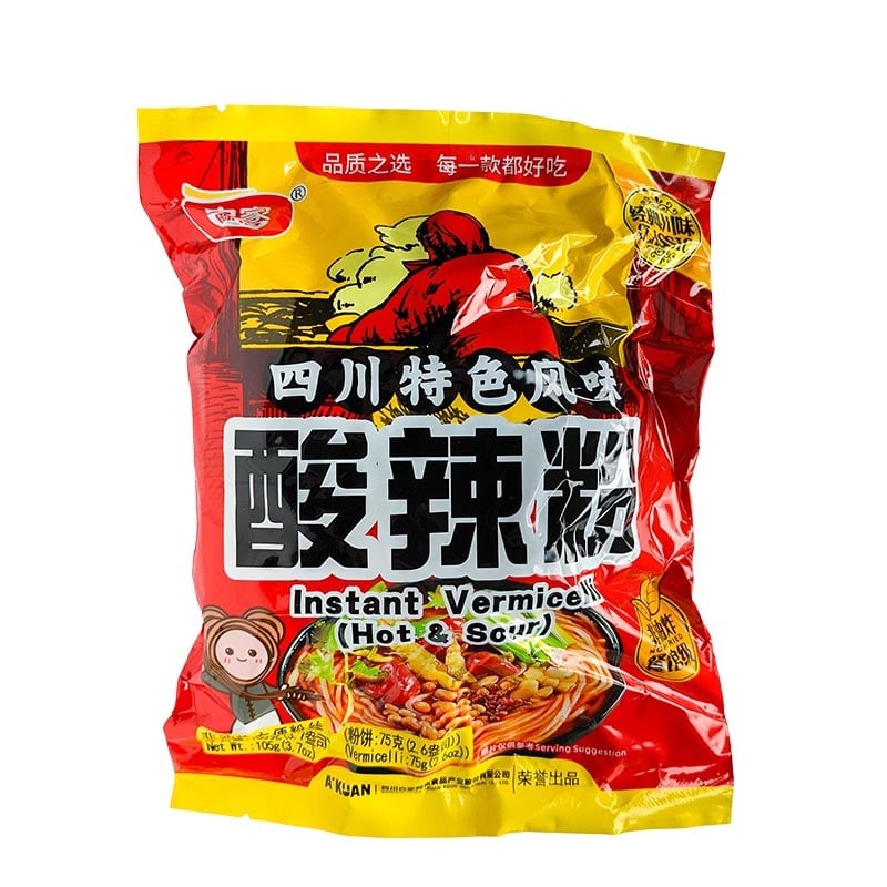 Baijia Sichuan Instant Nudeln Scharf & Sauer