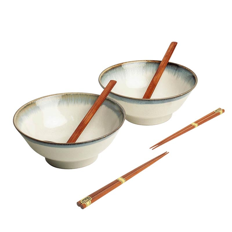 Ramen-Set Essstäbchen & Löffel Aurora