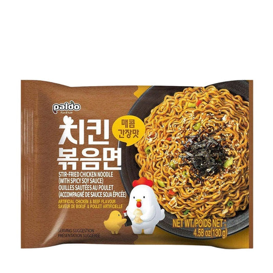 Spicy Soy Sauce Chicken & Beef Paldo