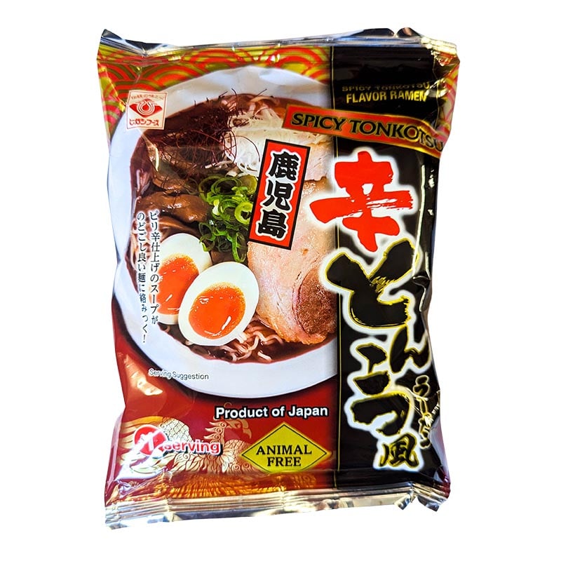 Scharfe Tonkotsu Ramen Instant Nudeln