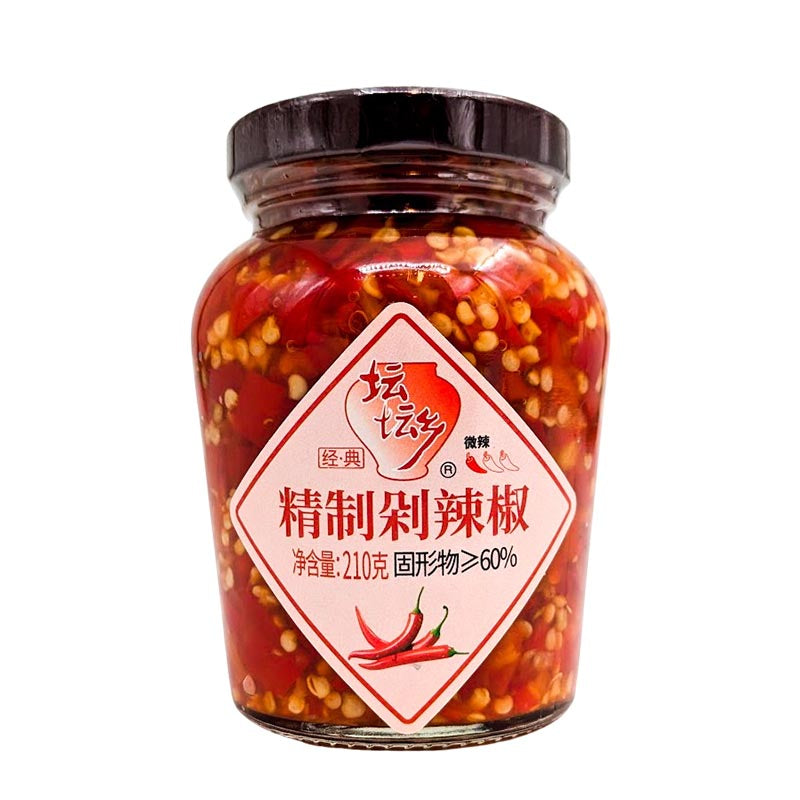 Tantanxiang Hackad Rote Chili 210g