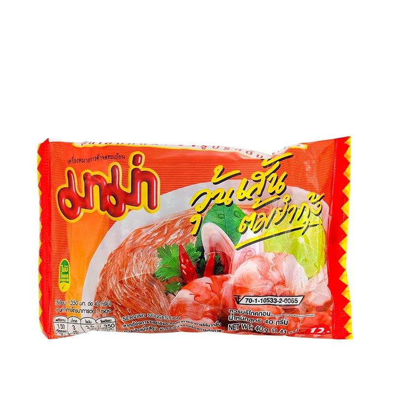 Tom Yum Goong Glasnudeln