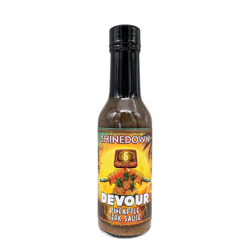 Fackelträger Shinedown Verschlingen Ananas Jerk Hot Sauce 142g