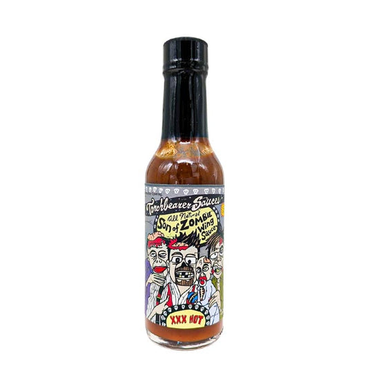 Fackelträger Sohn von Zombie XXXHOT Flügelsauce 142g