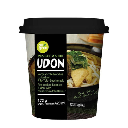 Udon-Nudel-Tasse Pilz & Tofu 173g