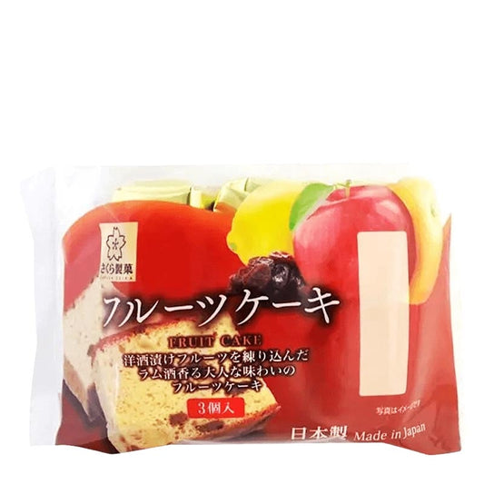 Castella Fruchtkuchen (japanischer Biskuitkuchen) 130g