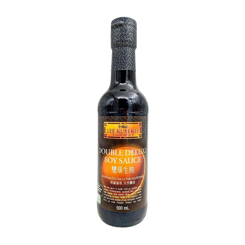Dubbelfermenterad Sojasås Lee Kum Kee Double Deluxe 500ml