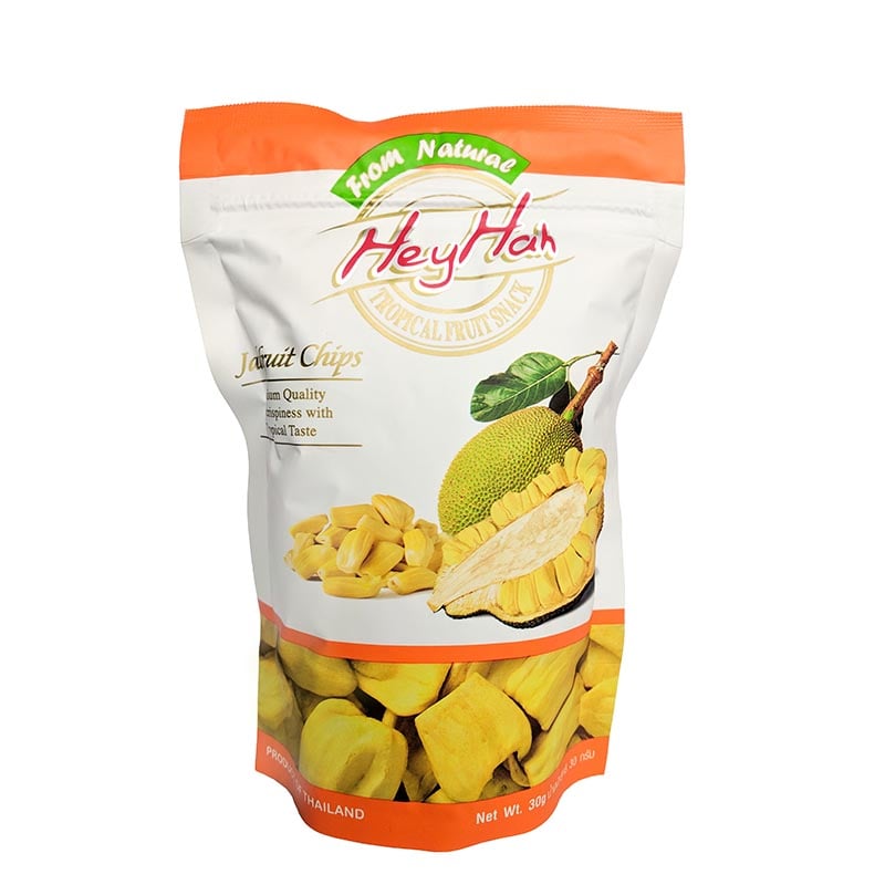 Jackfruchtchips, hey hah