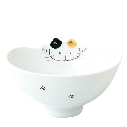 Reisschale Hasamiyaki Neko 11,5cm