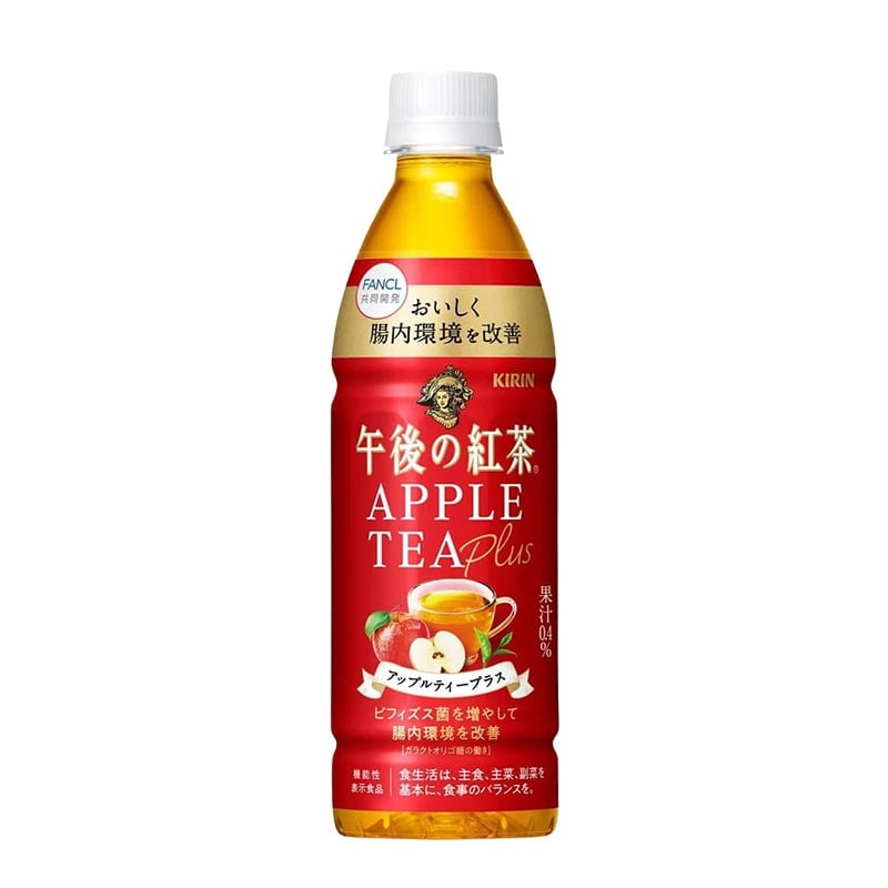Kirin Tee mit Apfelgeschmack (Gogo No Kocho Apfeltee Plus) 430ml