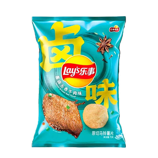 Lay's Chips Fünf-Gewürze Rindfleisch 70g