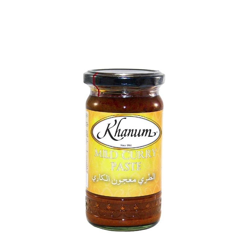 Milde fertige indische Currypaste Khanum 300g