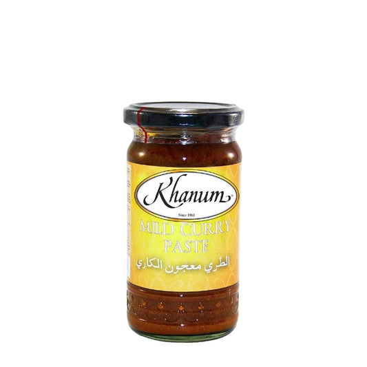 Milde fertige indische Currypaste Khanum 300g