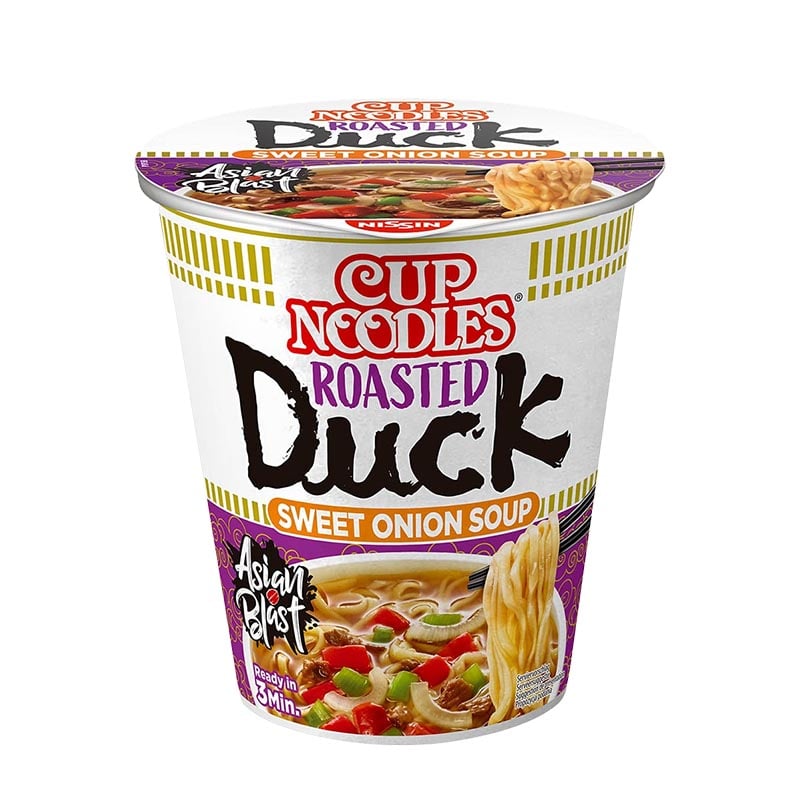 Nissin Nudeltopf Gebratene Ente & Süße Zwiebel
