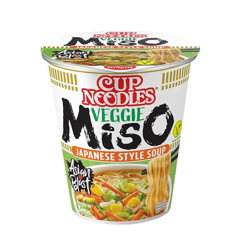 Nissin Nudeltopf Miso Gemüse