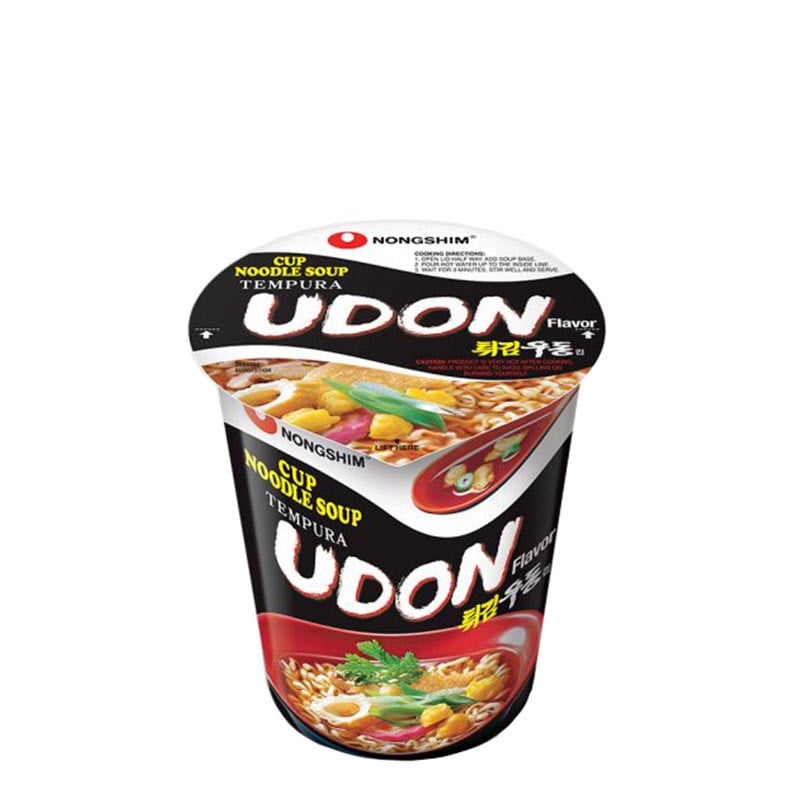 Udon, Nudeln mit Tempurageschmack