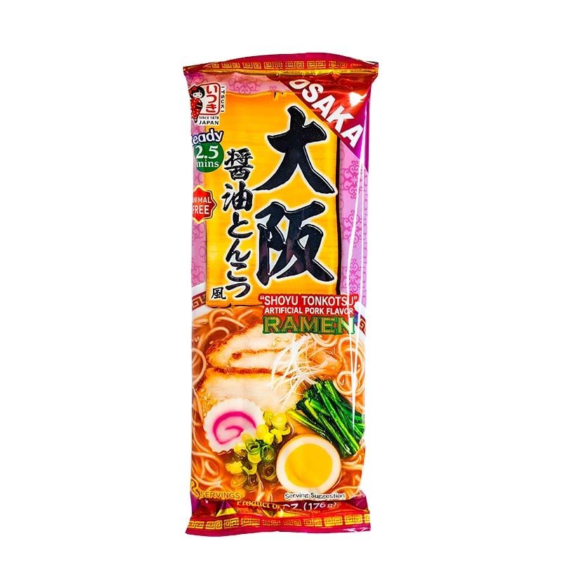 Instant Ramen Shoyu Tonkotsu Osaka 2 Portionen