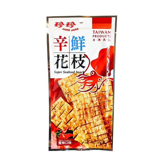 Tintenfischsnack Super Seafood, Scharf