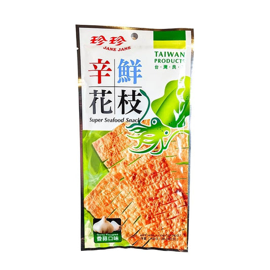 Tintenfischsnack Super Seafood, Knoblauch