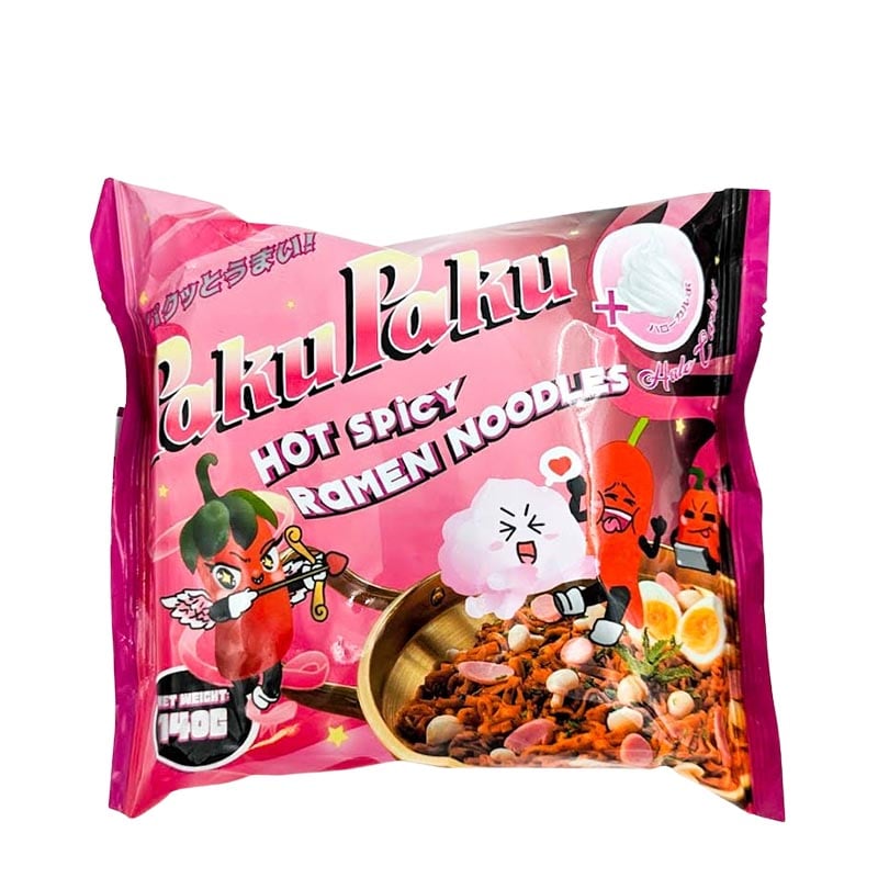 PakuPaku Instant Nudeln Halo Carbo 140g
