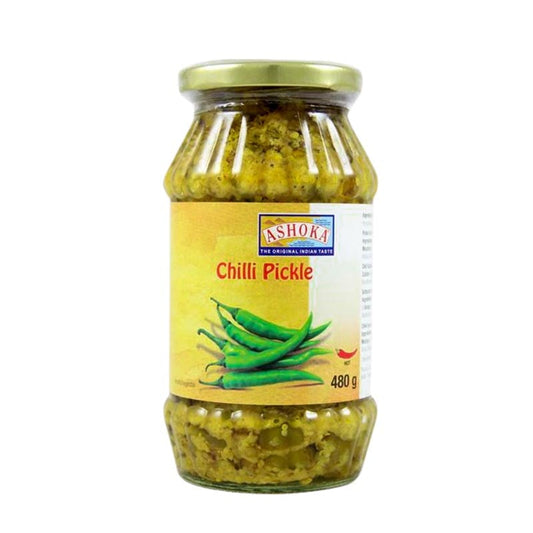 Eingelegte scharfe Chilischoten in Öl 480g
