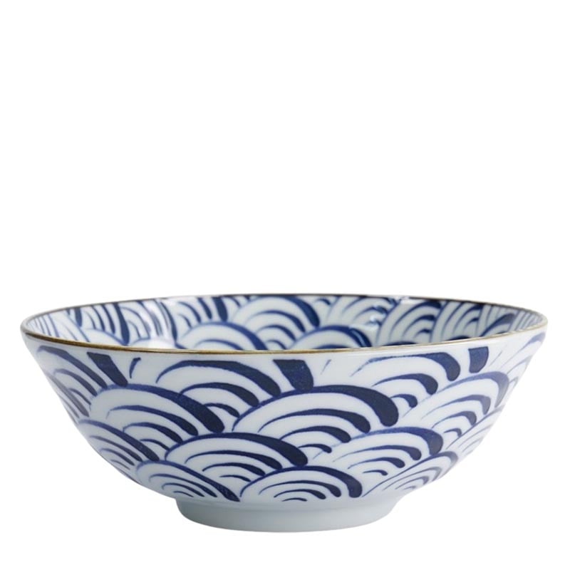 Ramenschüssel Natsu Nami japanische Wellen 21cm