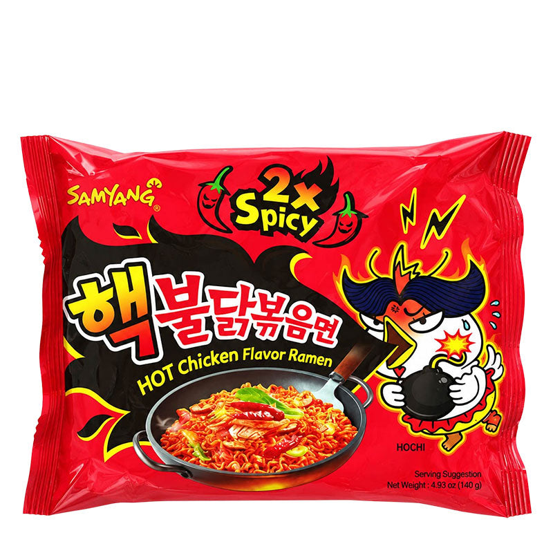Samyang Hot Chicken Ramen 2x Scharf