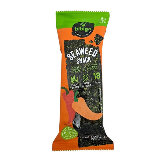 Bibigo Seetang-Snacks Scharfe Chili 4g
