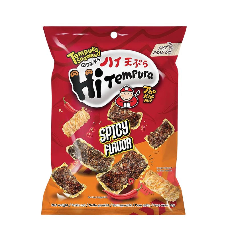 Seetang-Chips Tempura Scharf 40g