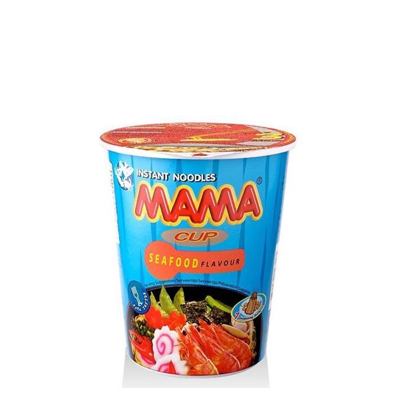 Nudel-Tasse Meeresfrüchte Mama