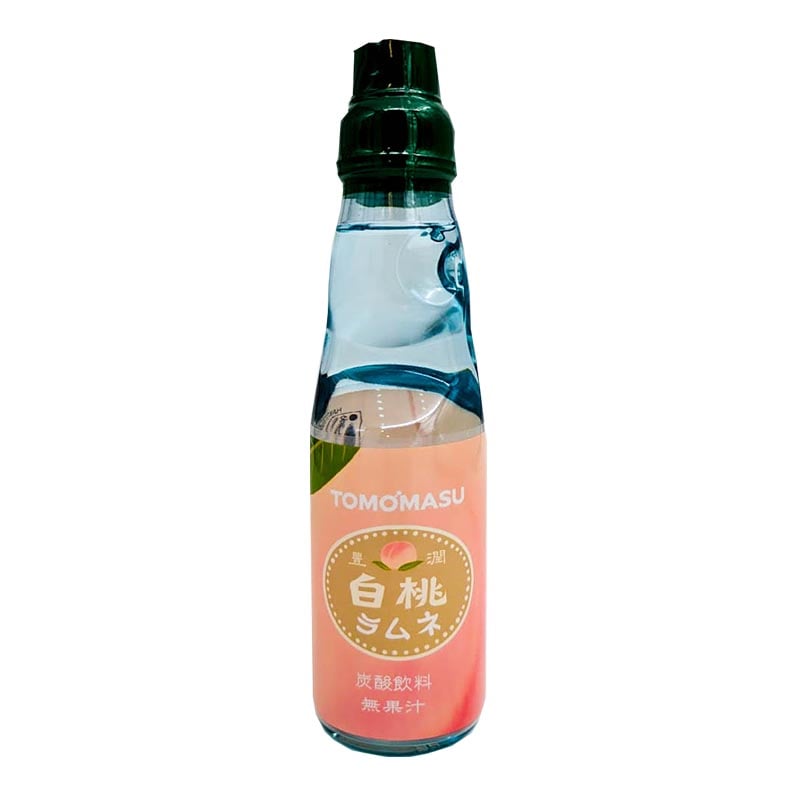 Tomomasu Pfirsich Japanischer Fruchtcidre Ramun Flasche 200ml